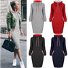 Women Hoodie Dress 2020 Winter Spring Women's Pullover Fashion Ladies Sweatshirts Female Long Hoodies Women Pull Hoody