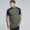 2020 Summer Sik Silk T Shirts Mens Short sleeve Tshirt Male Boys Tops Tees Casual t-shirt Silk Silk T Shirt Men