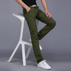 2019 New Spring Summer Casual Wear Pants Men Cotton Slim Fit Chinos Fashion Trousers Male Brand Clothing Plus Size 9 Colour