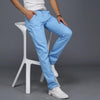 2019 New Spring Summer Casual Wear Pants Men Cotton Slim Fit Chinos Fashion Trousers Male Brand Clothing Plus Size 9 Colour