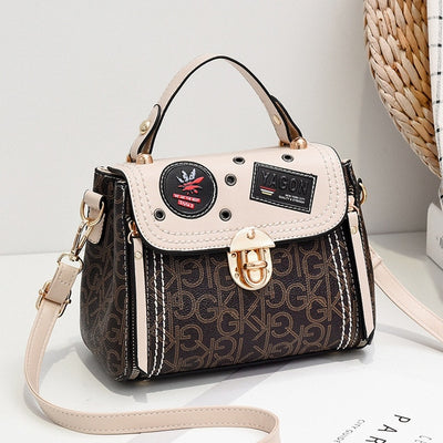 SHYAA Brand Fashion Trend Bills Shoulder Messenger Bag Slung Female Bag Wild Casual Tide Material Small Square Handbag