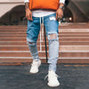 Men Hip Hop Ripped Jeans 2020 New Gradient  Denim Pants Slim Fit  Vintage Cowboys Trousers Male D30