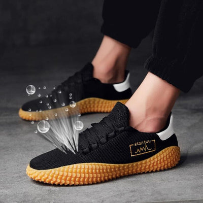 Men Casual Shoes 2020 New Spring Summer Ultra-light Sneakers For Men Fashion Mesh Breathable Vulcanized Shoes Male White Shoes