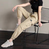 2020 Women Cargo Pants Casual Streetwear Harajuku Pants Hip Hop Harem Pants Jogger Sweatpants High Waist Loose Female Trousers